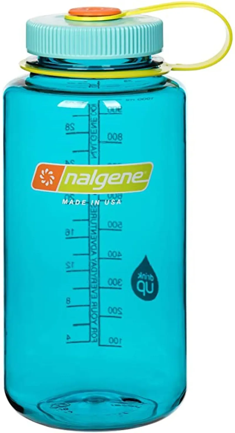 Nalgene Wide Mouth 1L Tritan Sustain Water Bottle Cerulean
